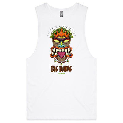 BIG DAWG - Mens Sleeveless T-Shirt - FRONT PRINT