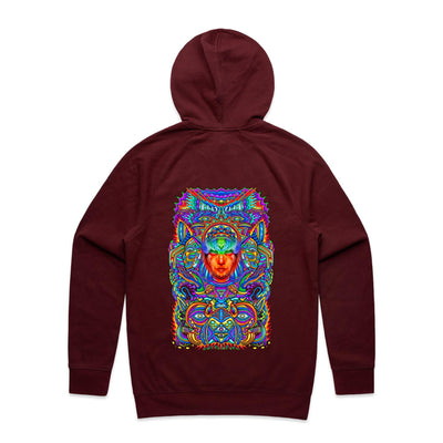 DEATH OF THE EGO - Mens Pocket Hoodie - BACK PRINT