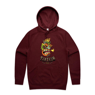 TANTRUM - Mens Pocket Hoodie - FRONT PRINT