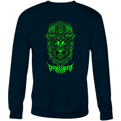 SCREAM IN THE DARK - Mens Sweatshirt - BACK PRINT