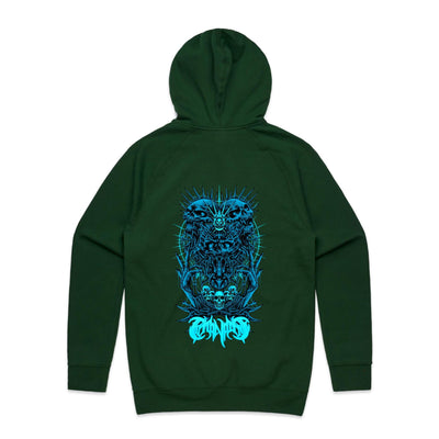 PARANOID - Mens Pocket Hoodie - BACK PRINT