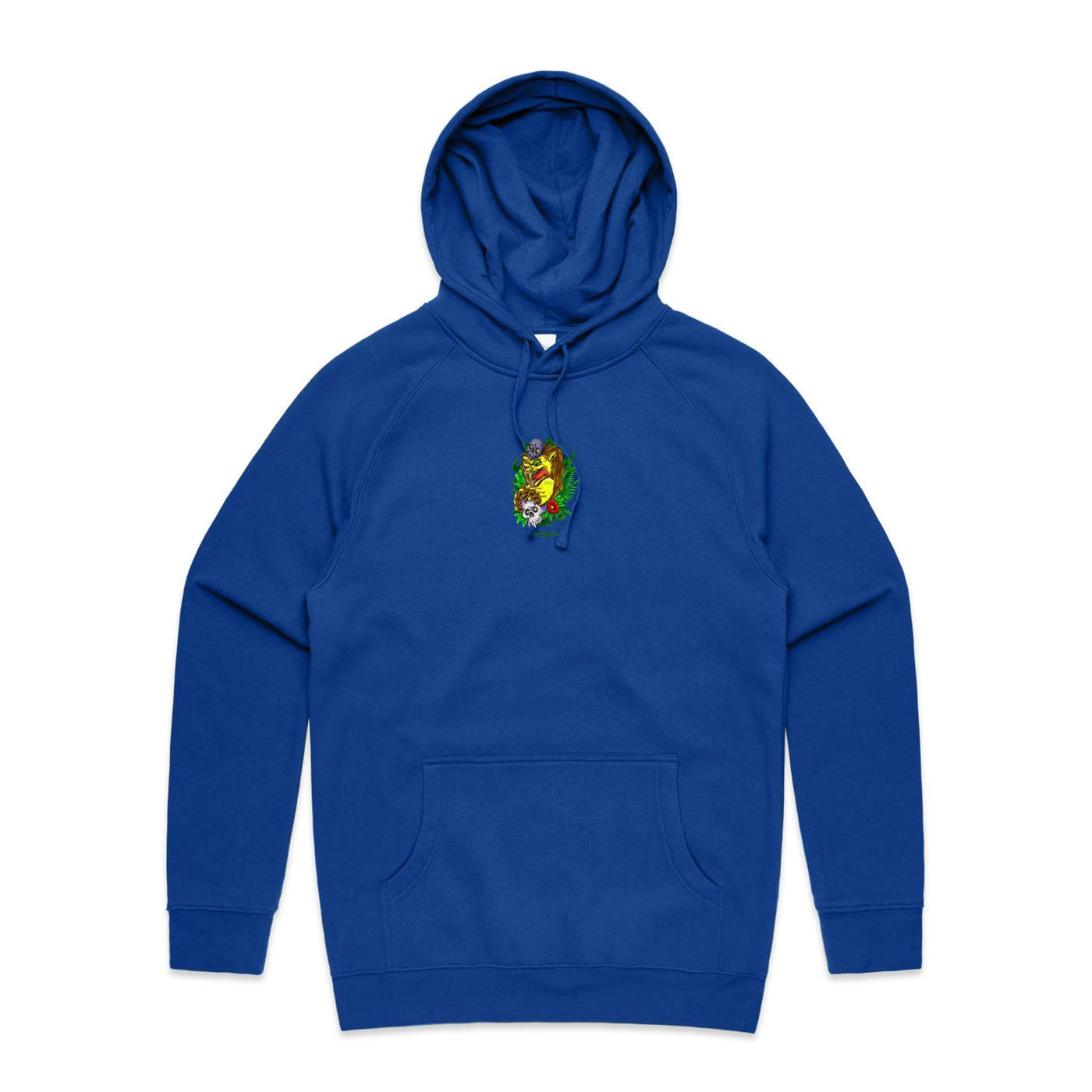 LION (R) - Mens Pocket Hoodie - BACK PRINT