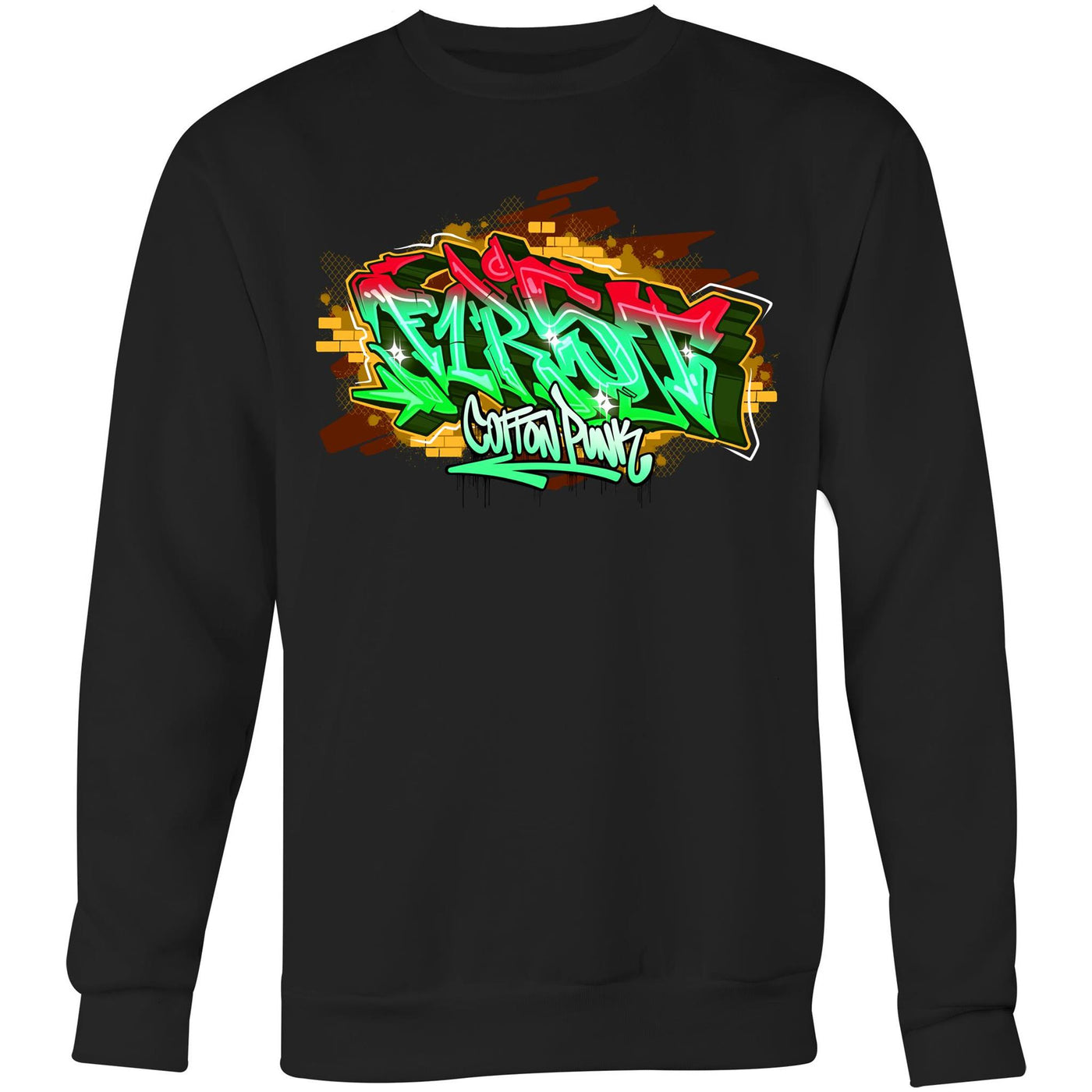 F1RST - Mens Sweatshirt - FRONT PRINT