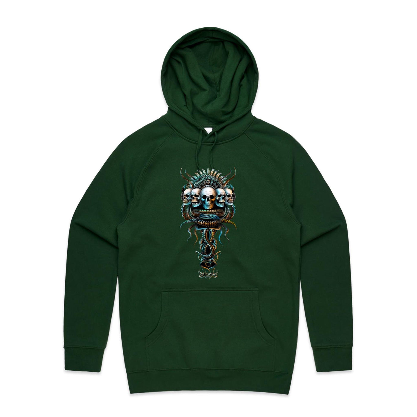 experiMENTAL - Mens Pocket Hoodie - FRONT PRINT