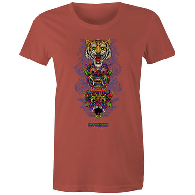 BALI SPIRITS (W) - Womens T-Shirt - FRONT PRINT