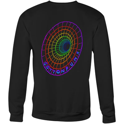 DOWN THE HOLE - Mens Sweatshirt - BACK PRINT