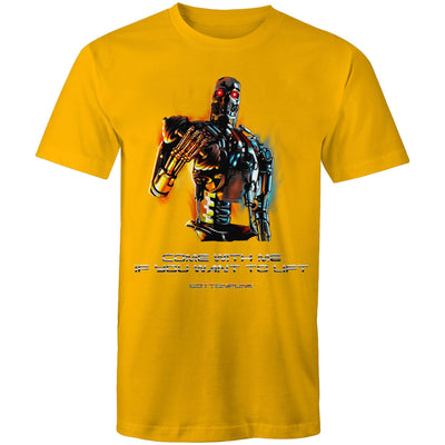 COME WITH ME - Mens T-Shirt - FRONT PRINT