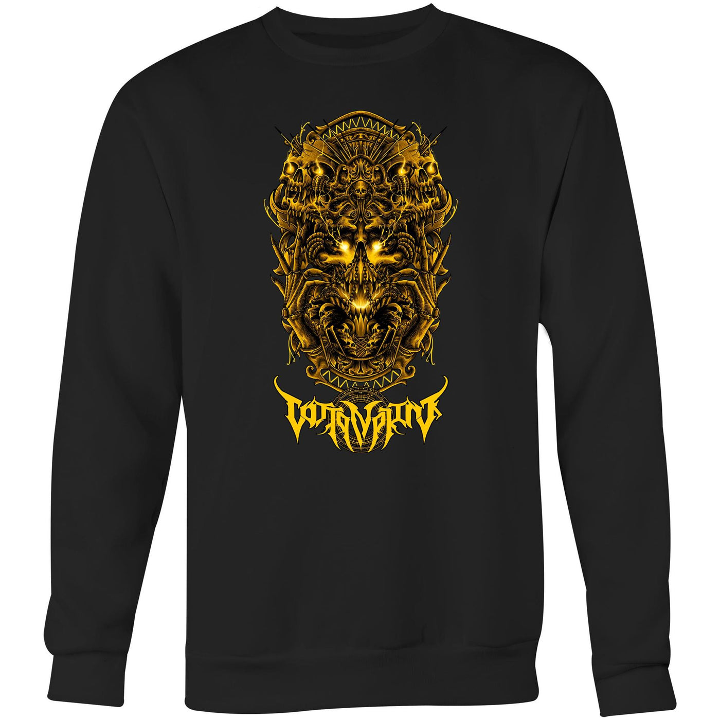 SCREAM IN THE DARK III - Mens Sweatshirt - FRONT PRINT