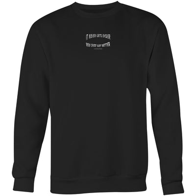 GET ON MY LVL - Mens Sweatshirt - BACK PRINT