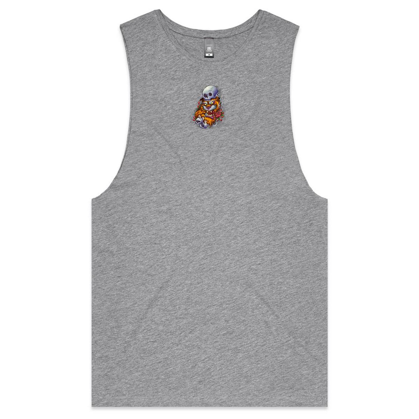 TIGER (R) - Mens Sleeveless T-Shirt - BACK PRINT