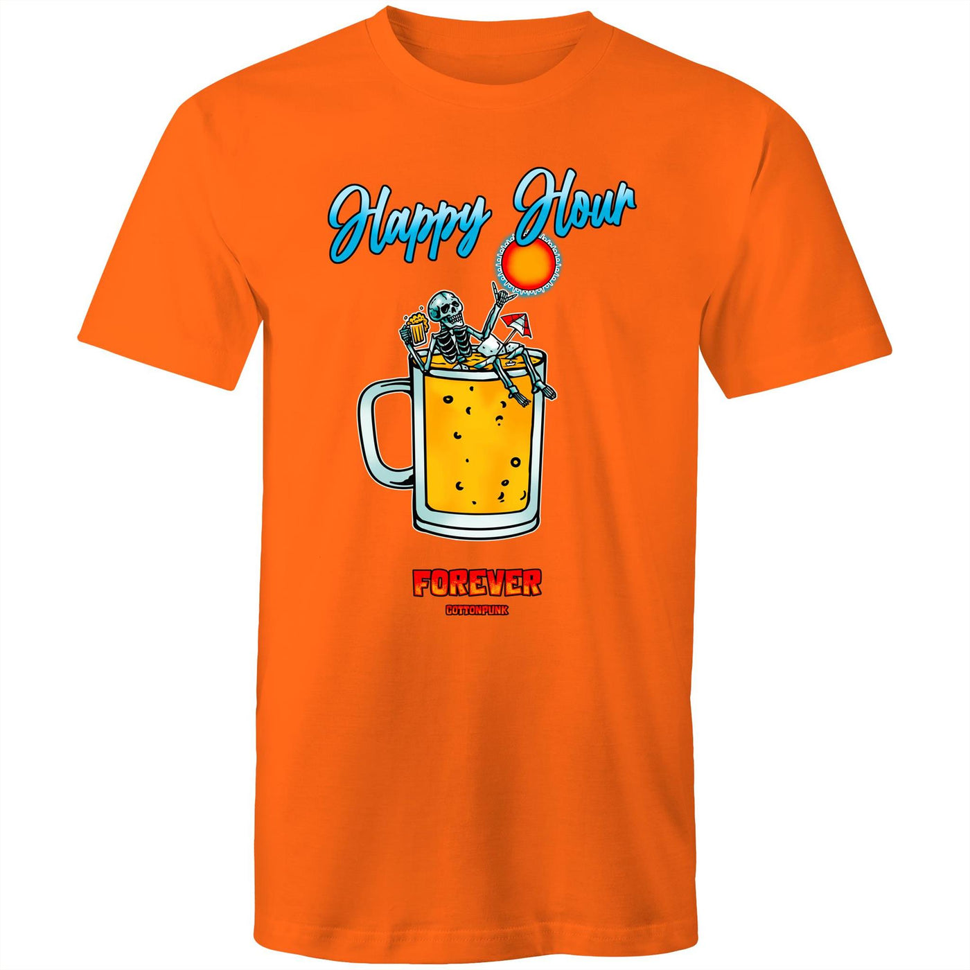 IS IT STILL HAPPY HOUR? - Mens T-Shirt - FRONT PRINT