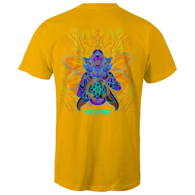 COSMIC ENERGY INFERNO - Mens T-Shirt - BACK PRINT