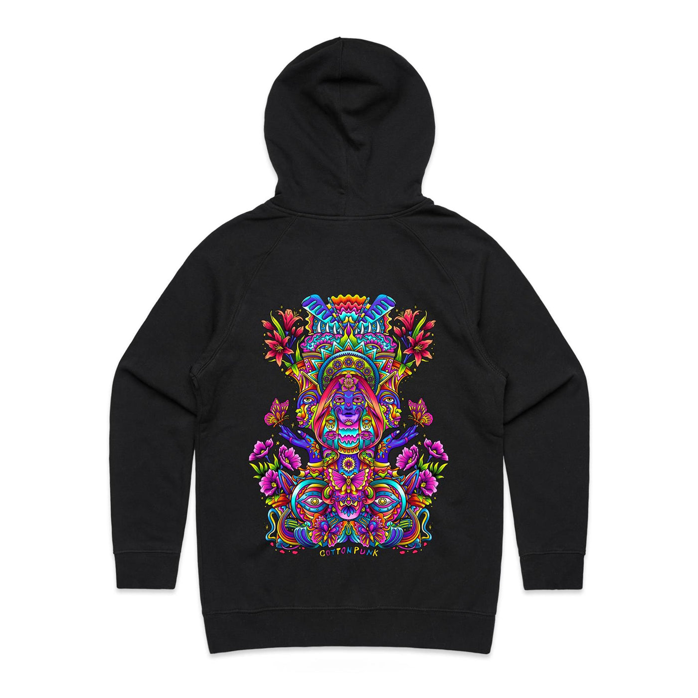 EGO TRIP - Womens Pocket Hoodie - BACK PRINT