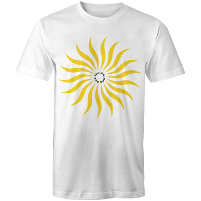 FOLLOW THE SUN II - Mens T-Shirt - FRONT PRINT