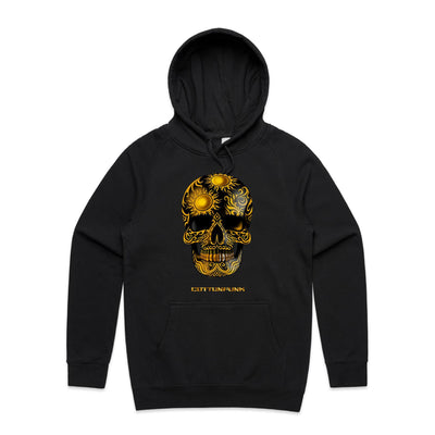 DEATH BY SUNRISE - Mens Pocket Hoodie - FRONT PRINT