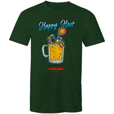 IS IT STILL HAPPY HOUR? - Mens T-Shirt - FRONT PRINT