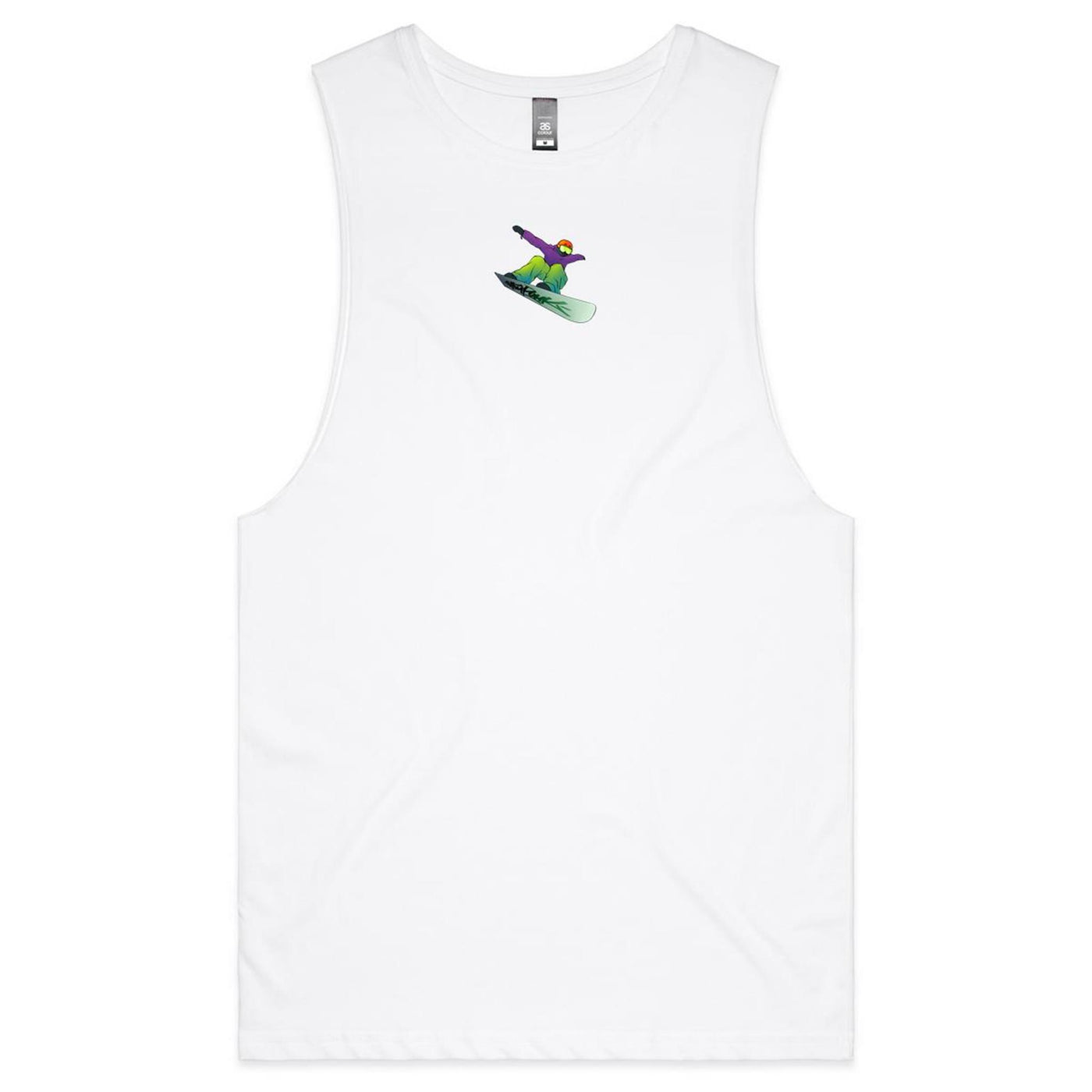 POW - Mens Sleeveless T-Shirt - BACK PRINT