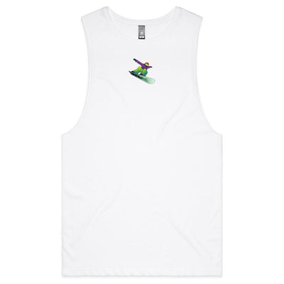 POW - Mens Sleeveless T-Shirt - BACK PRINT