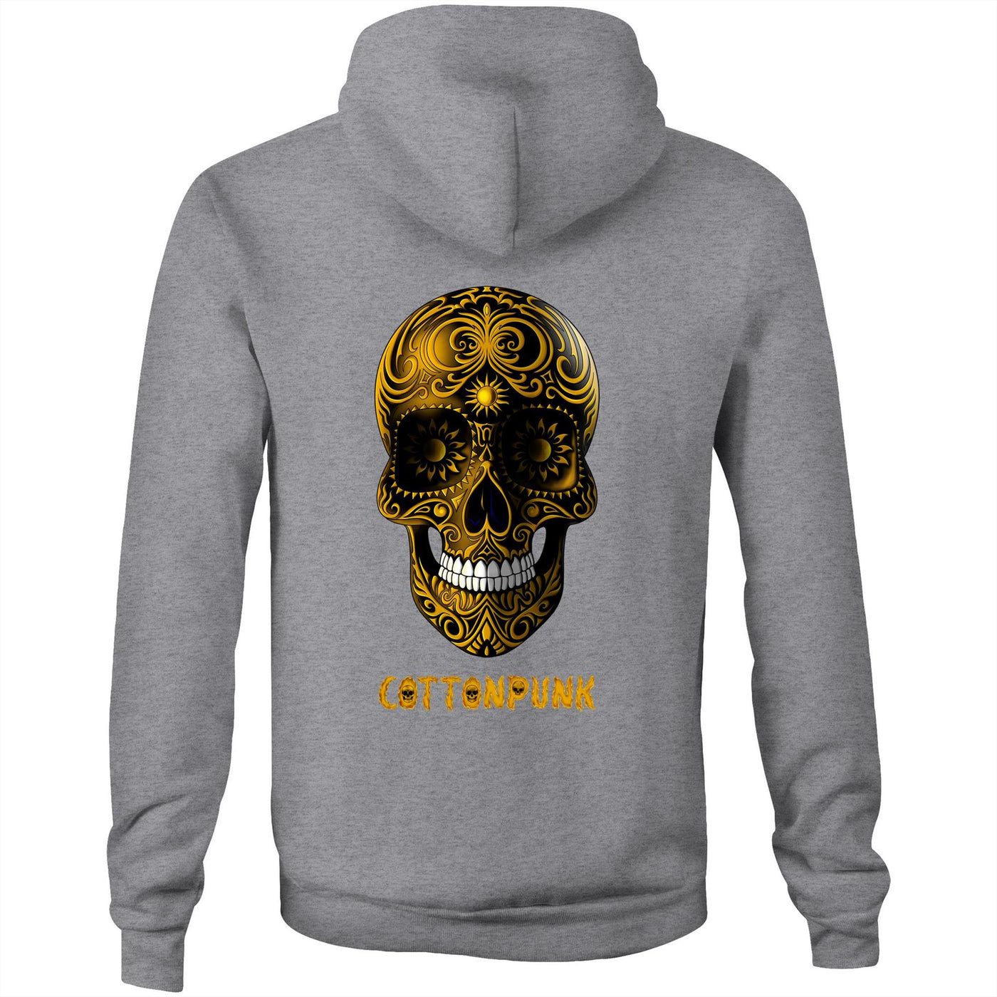 DEATH IN MÉXICO - Mens Pocket Hoodie - BACK PRINT