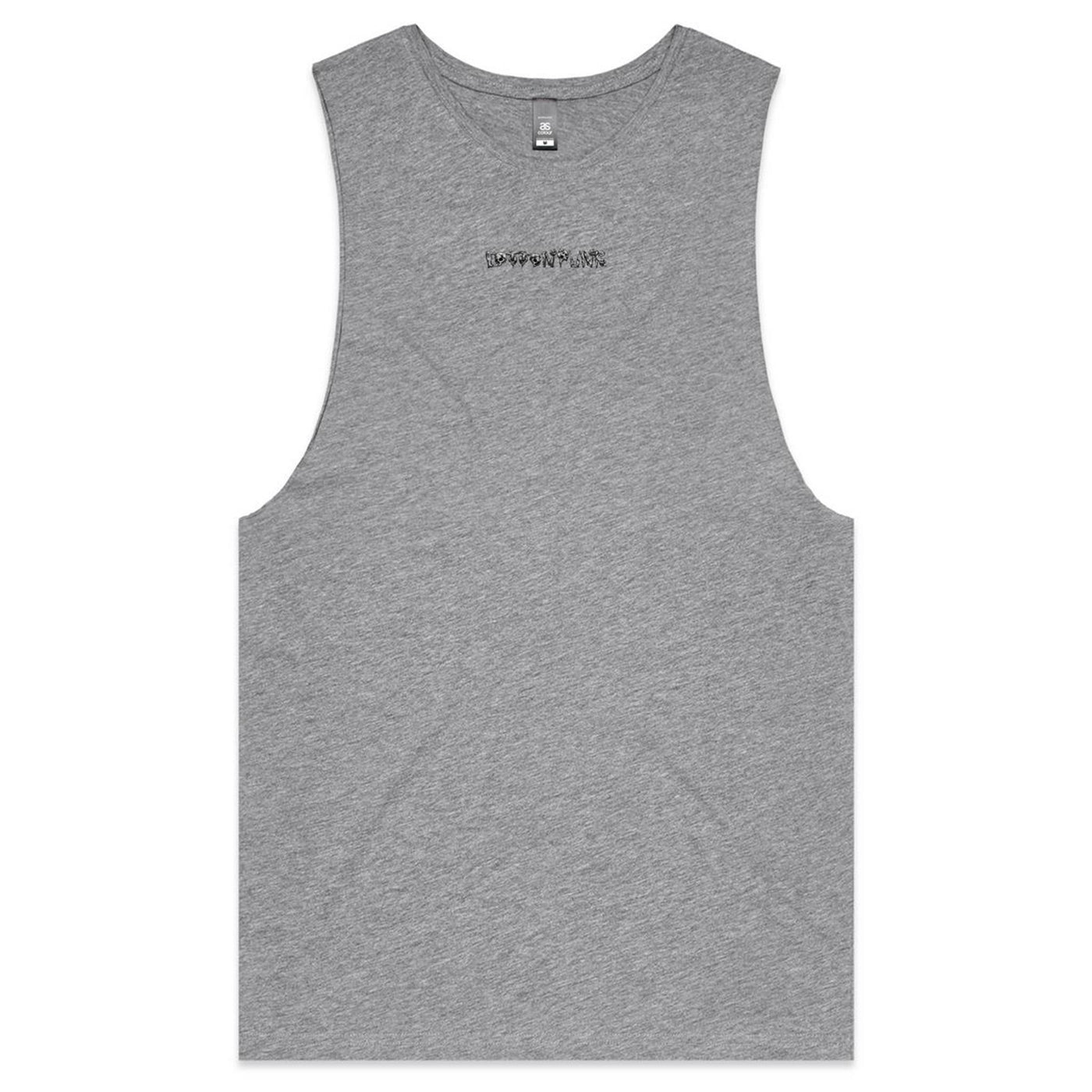 IT'S GETTING DARK - Mens Sleeveless T-Shirt - BACK PRINT