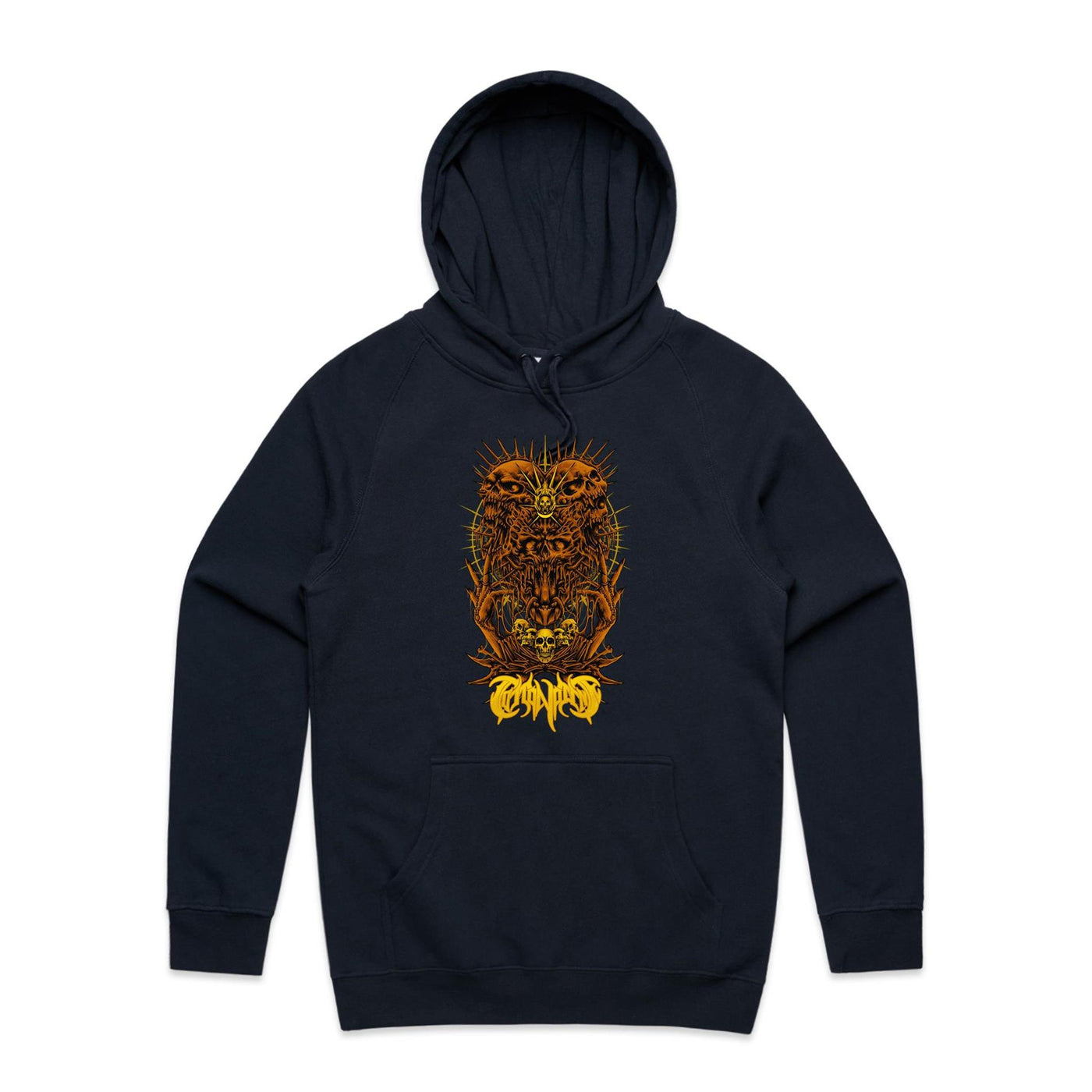 PARANOID IV - Mens Pocket Hoodie - FRONT PRINT