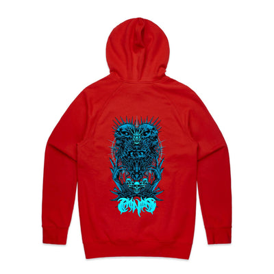 PARANOID - Mens Pocket Hoodie - BACK PRINT