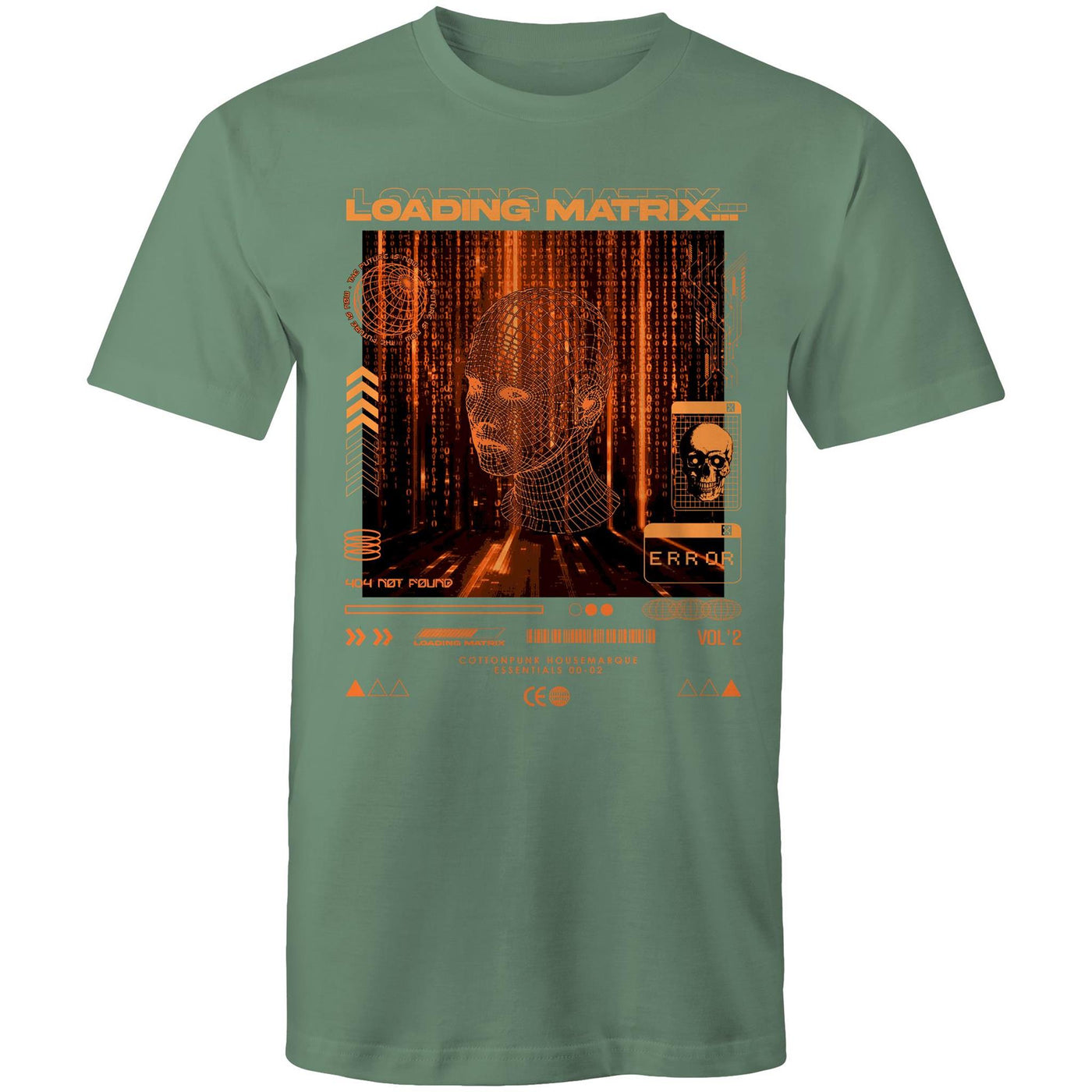 LOADING MATRIX 2 - Mens T-Shirt - FRONT PRINT