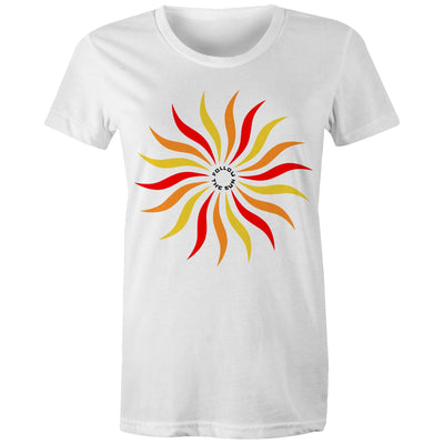 FOLLOW THE SUN (W) - Womens T-Shirt - FRONT PRINT