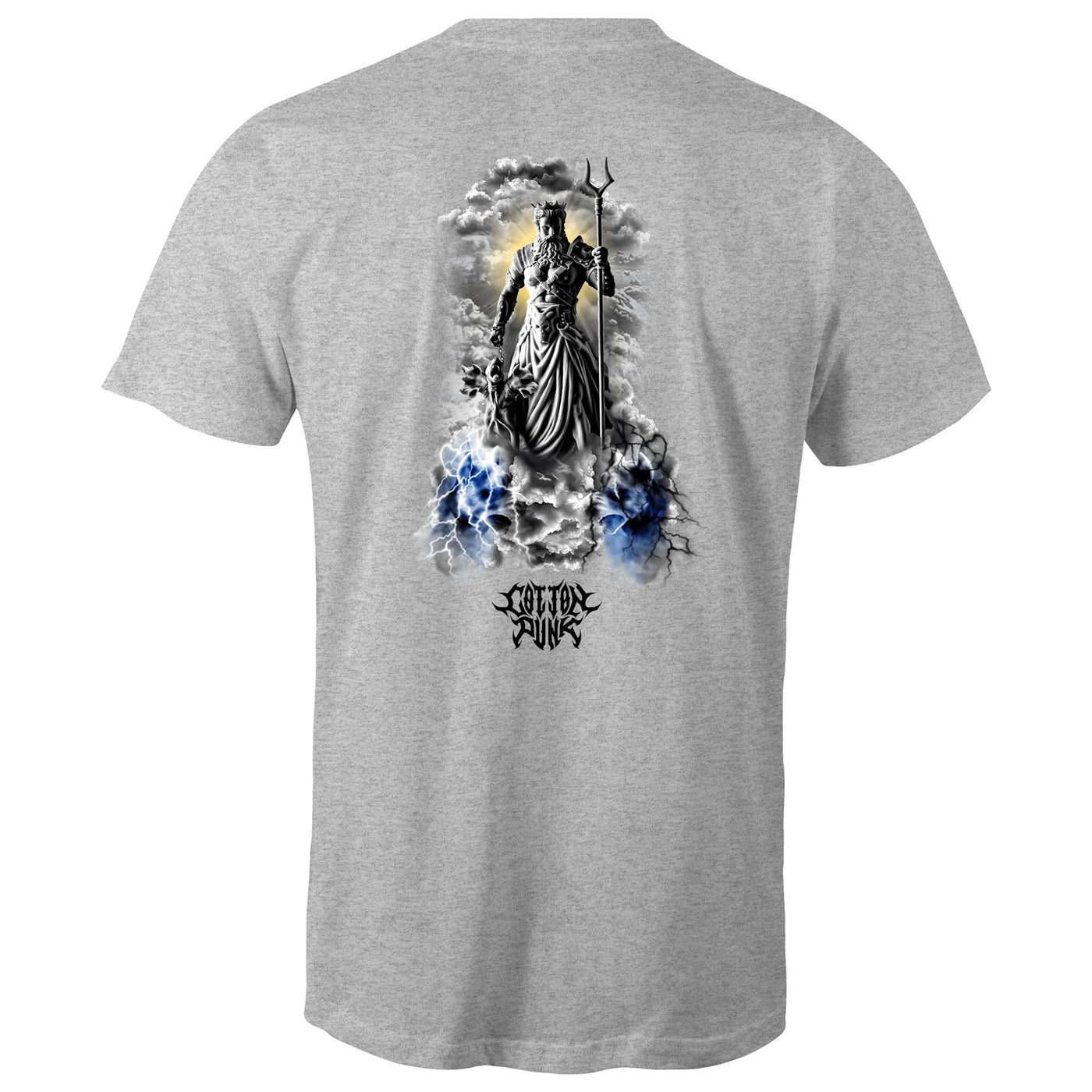 GOD WARRIOR - Mens T-Shirt - BACK PRINT