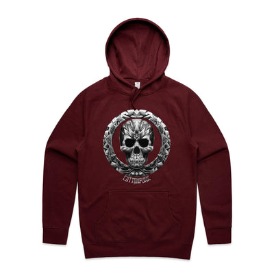 STONE COLD - Mens Pocket Hoodie - FRONT PRINT