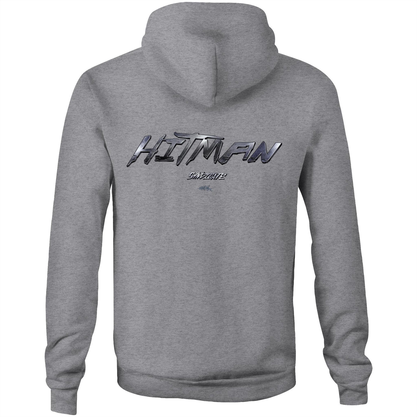 HITMAN - Mens Pocket Hoodie - BACK PRINT