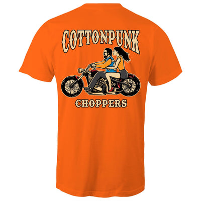 COTTONPUNK CHOPPERS - Mens T-Shirt - BACK PRINT