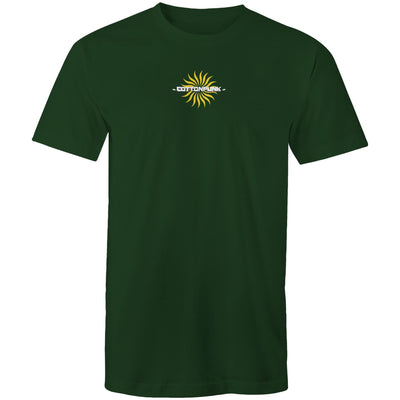 FOLLOW THE SUN - Mens T-Shirt - BACK PRINT