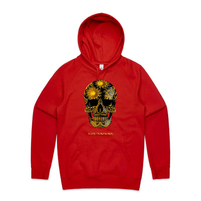 DEATH BY SUNRISE - Mens Pocket Hoodie - FRONT PRINT