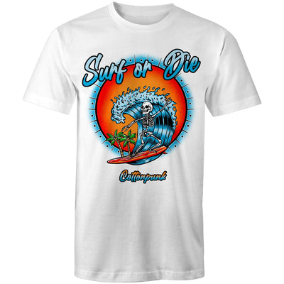 DYING FOR A SURF - Mens T-Shirt - FRONT PRINT