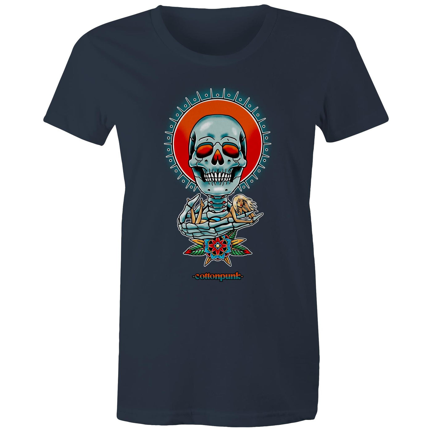 HAVE A NICE DEATH (W) - Womens T-Shirt - FRONT PRINT