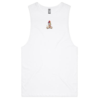 LET'S VOODOO - Mens Sleeveless T-Shirt - BACK PRINT