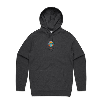 PRAY FOR BETTER TIMES - Mens Pocket Hoodie - BACK PRINT