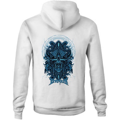 DEATHMOTH - Mens Pocket Hoodie - BACK PRINT