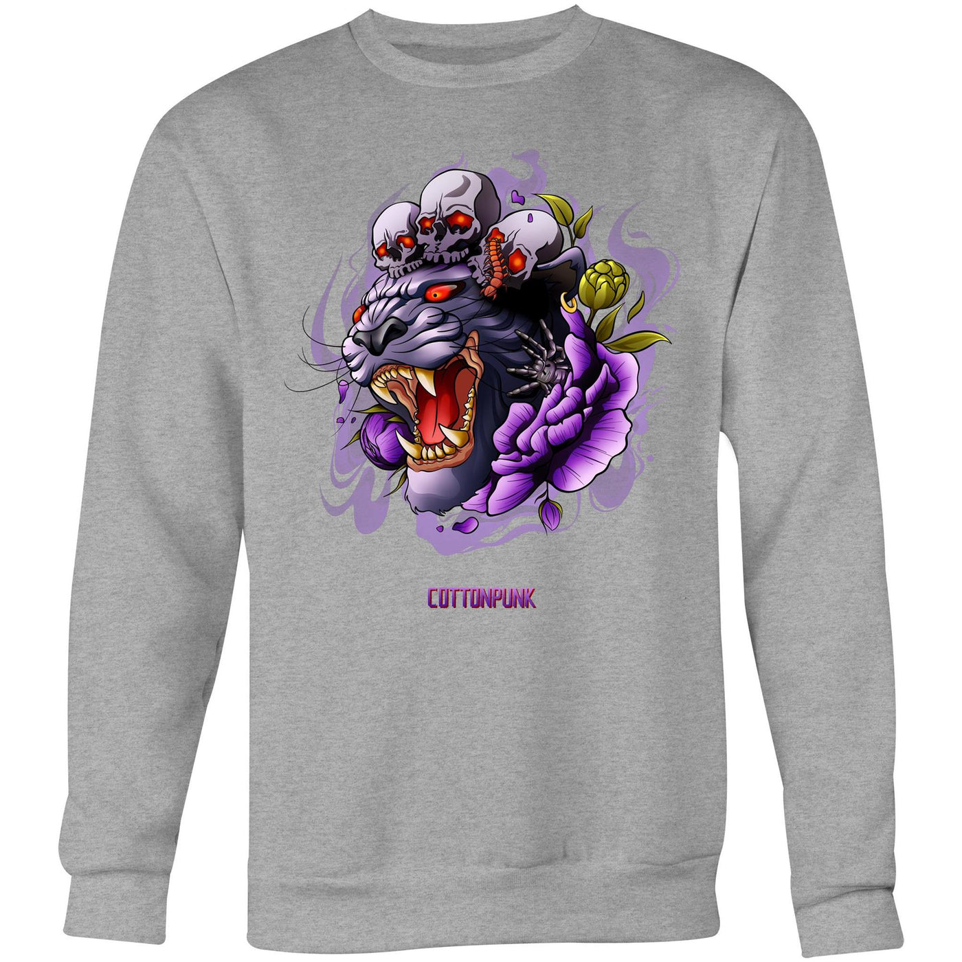 PANTHER - Mens Sweatshirt - FRONT PRINT