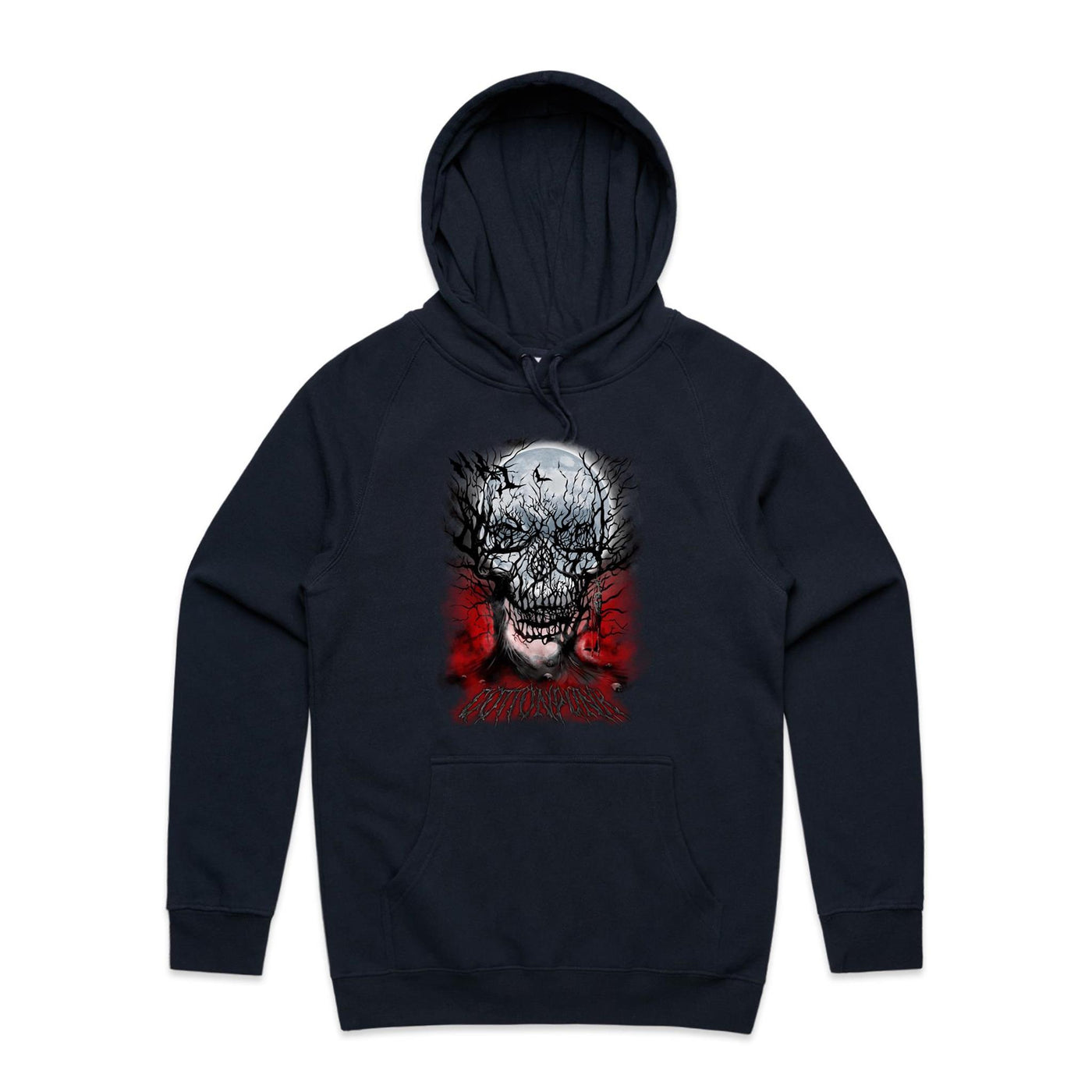 PIERCED SOUL - Mens Pocket Hoodie - FRONT PRINT