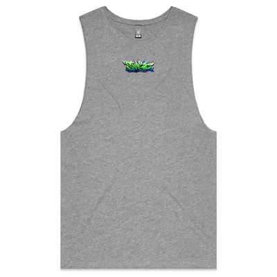 SNAKE - Mens Sleeveless T-Shirt - BACK PRINT