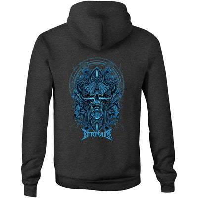 DEATHMOTH - Mens Pocket Hoodie - BACK PRINT