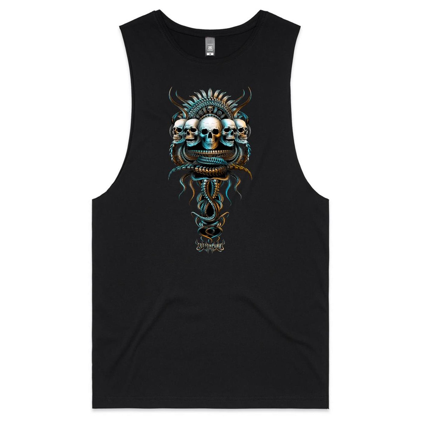 experiMENTAL - Mens Sleeveless T-Shirt - FRONT PRINT