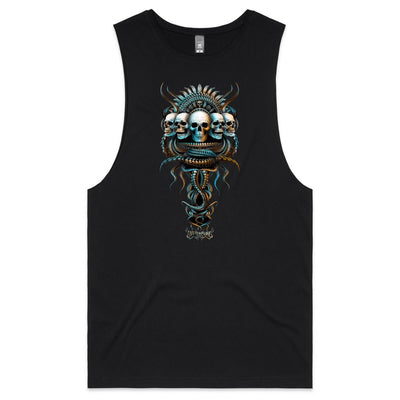 experiMENTAL - Mens Sleeveless T-Shirt - FRONT PRINT