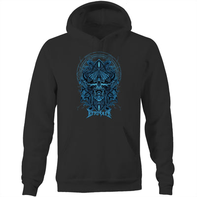 DEATHMOTH - Mens Pocket Hoodie - FRONT PRINT