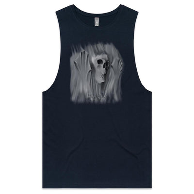 HERE'S JOHNNY - Mens Sleeveless T-Shirt - FRONT PRINT