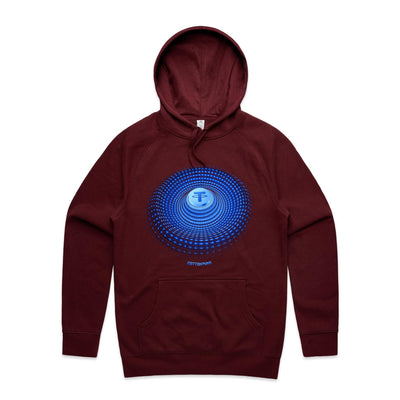 TETHER - Mens Pocket Hoodie - FRONT PRINT