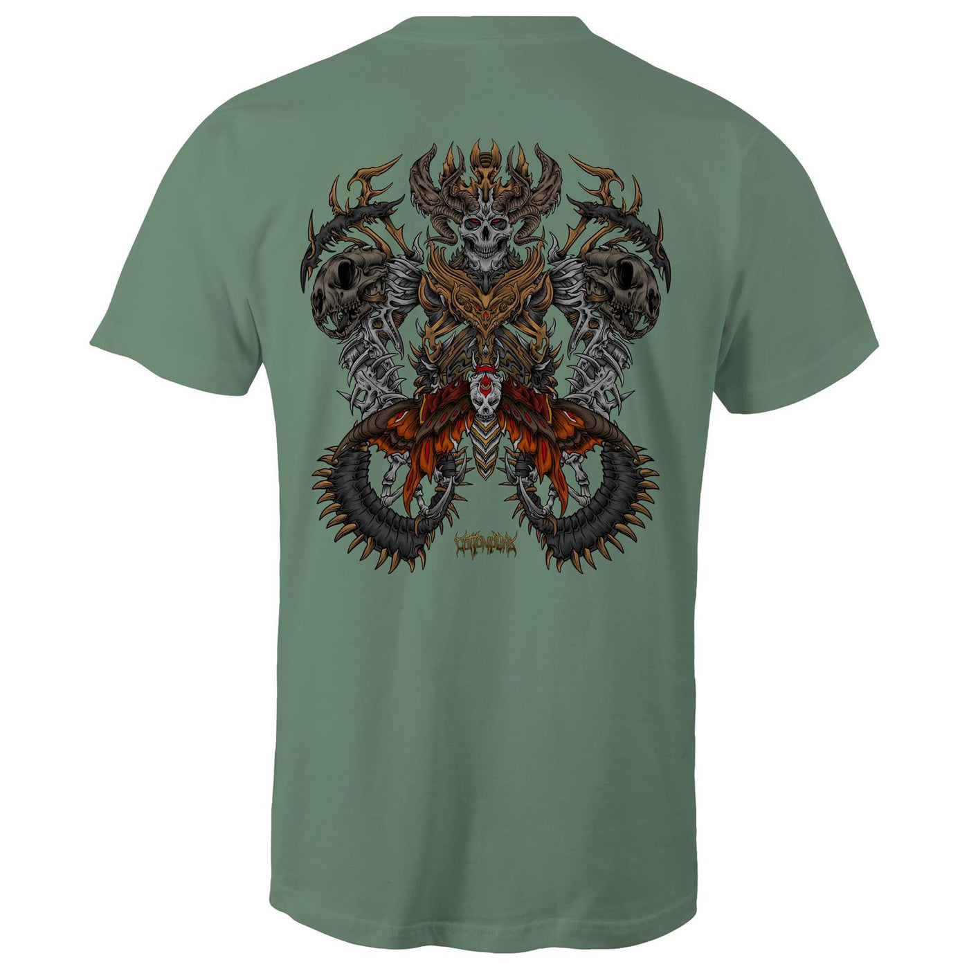 DEATHMOTH KING - Mens T-Shirt - BACK PRINT