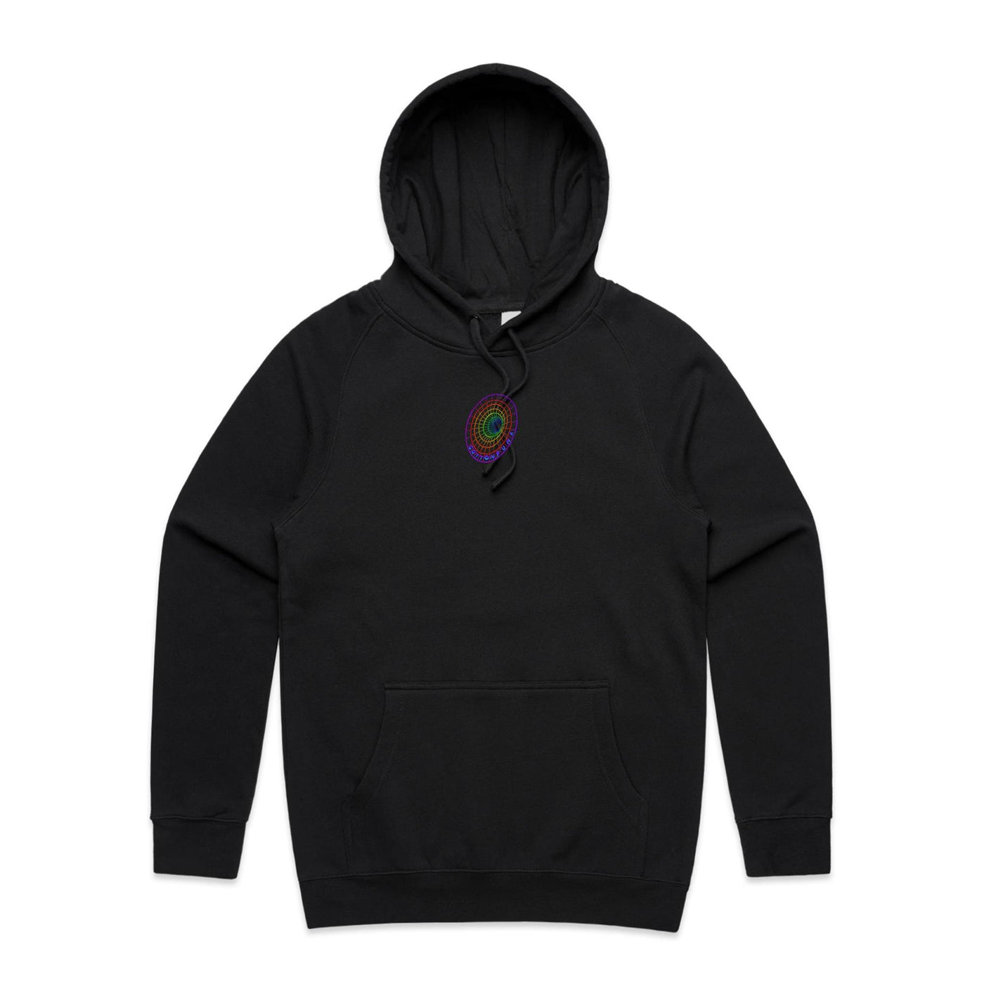 OPEN YOUR MIND - Mens Pocket Hoodie - BACK PRINT